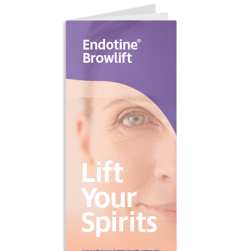 Endotine Browlift patient brochure cover