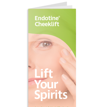 Endotine Cheeklift patient brochure cover
